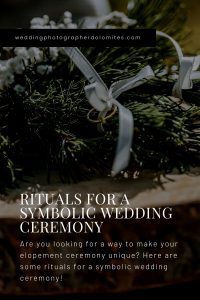 Rituals For A Symbolic Wedding Ceremony
