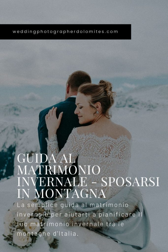 Guida Al Matrimonio Invernale - Sposarsi In Montagna