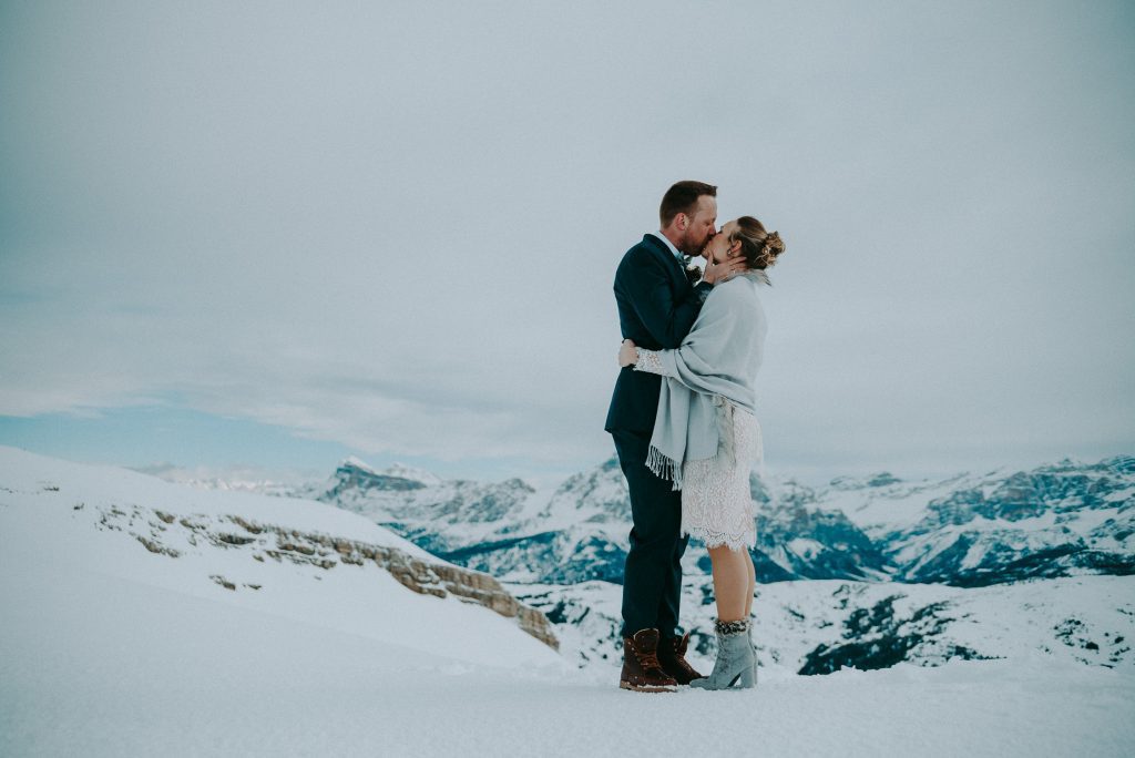 Matrimonio Inverno Dolomiti 
