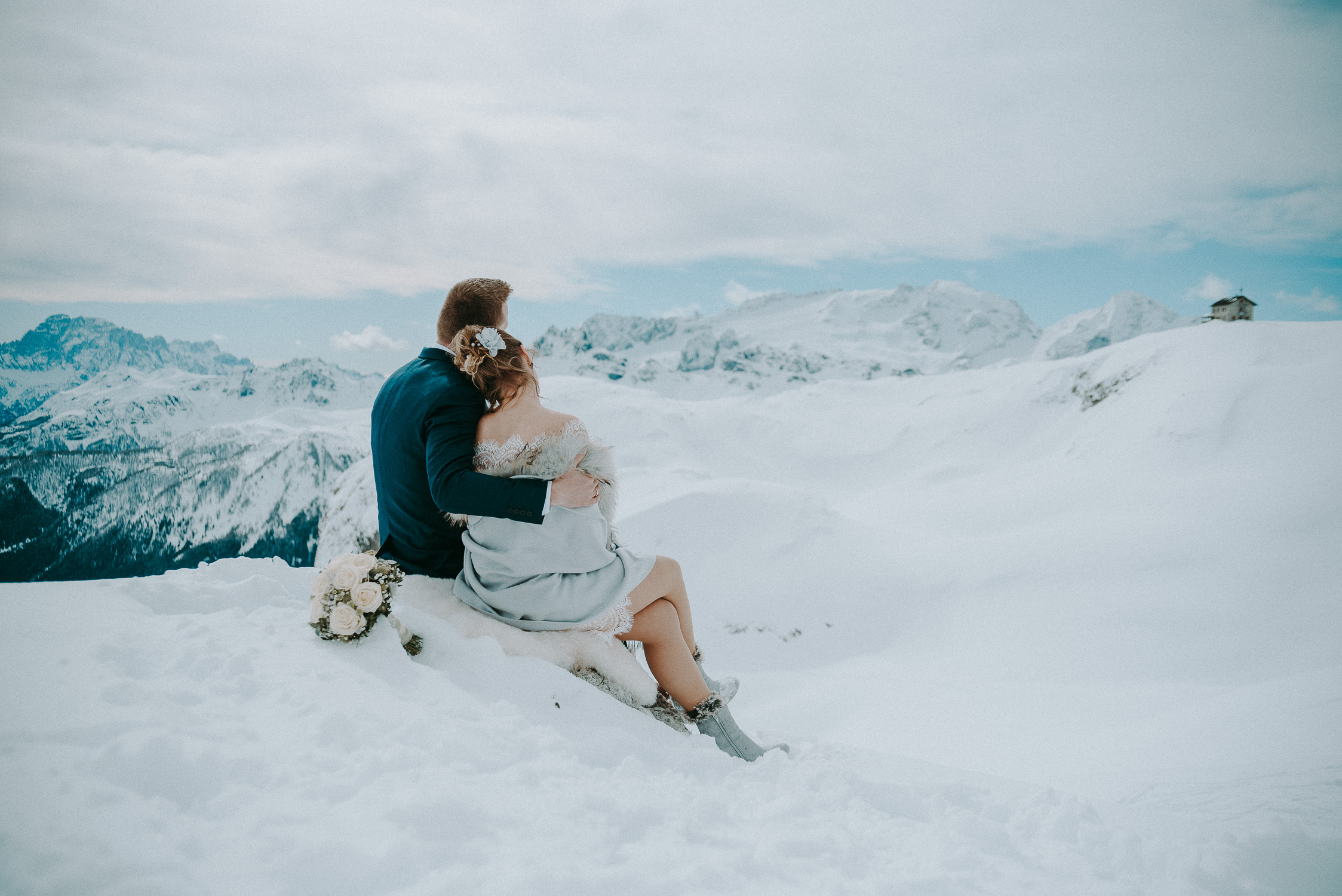 Hochzeit Im Schnee Corvara Alta Badia