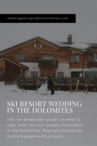 Ski Resort Wedding In The Dolomites