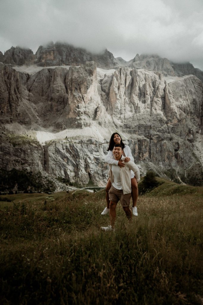 Heiratsantrag Dolomiten